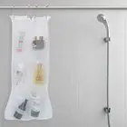 (Clip Hook)Hanging Mesh Bath Shower Organizer Large Shower Caddy Bathroom HG AC