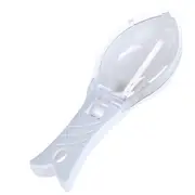 3PCS Kitchen Essential Household Fish Scraper Fish Scale Planing Knife with Cover (White)