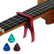 Ukulele Capo for 4 String Guitar and Mandolin, Mini Size Professional Ukulele