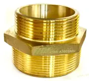 3” Male NPT x 2-1/2" Male NST (NH) Adapter Nipple Fire Hose Hydrant Hex NNI