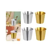 Stainless steel ice bucket, stainless steel champagne bucket, snack bucket,