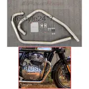 Royal Enfield "LH & RH Exhaust Header Pipe Polished" GT & Interceptor 650cc