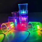 6/12/24Pcs LED Glowing Glasses Cup Light Up Shot Cup LED Flash Drinking Glasses