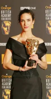 Jennifer Connelly at British Academy Film Awards at Odeon Leiceste- Old Photo 2
