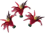 3pcs Exercise Shuttlecock Exercise Leisure Toy Exercise Kick Toy Kick Toy for Boy and Girl Leisure Toy for Boy Students Kick Toy Sporting Goods Parent-Child Chicken Sports