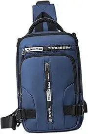 [Generic] Crossbody Bag Pouch Adjustable Strap Fashion Waterproof Chest Bag