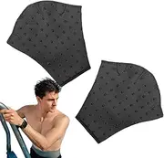 Swim Gloves | Webbed Aquatic Water Gloves | No Fading Swimming Accessories, Diving Gear for Men Women Kids, Help Upper Body Resistant