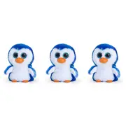 3x Motsu Mini Penguin Soft Stuffed Animal Plush Kids/Children Toy 10cm Blue 3+