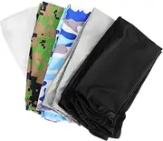 [Milisten] 5 Pack Sunscreen Arm Sleeves Quick Dry Elastic for Cycling Running Outdoor Activities