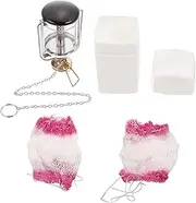 Mini Flashlight Mini Propane Camping Lantern Single Mantle Gas Light Portable Gas Light Hanging Tent Lamp with 2 Lantern Mantles for Travel Hiking Backpacking Backpacking Tent/494/2210