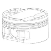 CP Piston For Toyota GR Yaris G16E-GTS Bore 87.51mm / 10.5:1 / 24mm Pin - Set Of