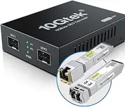 SFP+ Media Converter G0200-SFP (Kit #31), 10GBase-T Reach 30 Meters, SFP+ SR Module, 300 m, MMF, 850 nm