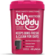 Bin Buddy Odour Eliminator Soaks Up The Liquid Berry Blast Scent *450g* NEW