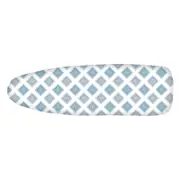 Hills Reversible Ironing Board Cover in Diamond Pattern 125cm x 38cm Max Fit
