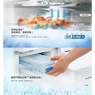 【優惠免運】NR-D611XGS Panasonic國際牌 610公升 一級能效 變頻4門電冰箱 自動製冰 智慧節能