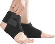 Ankle Brace Support for Kids Breathable Non-slip Adjustable Compression Socks Ankle Tendo Foot Support Sleeve Stabilizer Wrap Guard for Running Basketball Dance Ankle Sprain Injuries Relief Joint Pain