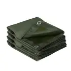 Manan Army Tarp Heavy Duty 400GSM Tarpaulin Canvas Cover Waterproof Sun Blocked