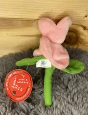 Vintage Build A Bear Teddy Bear Accessory- Plush Magnetic Rose- NWT