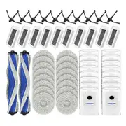 For DEEBOOT X5 OMNI / X5 PRO OMNI Replacement Parts Accessories Main Side Brush Filter Mop Cloth Dust Bag As Shown