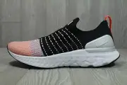 Nike React Phantom Run Flyknit 2 Men's Slip On Running Shoes DQ7647 001 8.5 - 14