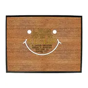Smile Because Youre My Sister - Funny Novelty Doormat Man Cave Floor mat