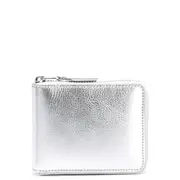 [COMME des GARCONS WALLET] Gold And Silver U Zip Wallet