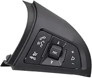 LUMIXE Car Cruise Control Button, for Chevrolet, for Malibu 2012 2013 2014 2016 Steering Wheel Cruise Control Switch Multimedia Volume Switch Button 96892140 Car Steering Wheel Switch Button(BLACK Vol