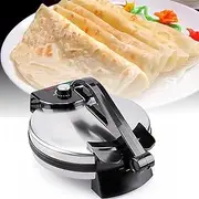 1800W Non-Stick Pancake Maker, Pita Making Machine, with LED Indicator, Double-Sided Heating, Portable Breakfast Machine, Chapati/Tortilla Easily