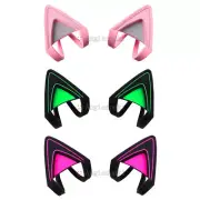 NEW Cat Kitty Ears Pink green purple for Razer Kraken 2019, Kraken TE Headsets