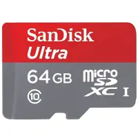 在飛比找蝦皮購物優惠-Sandisk Ultra 記憶卡64G 晟碟 MicroS
