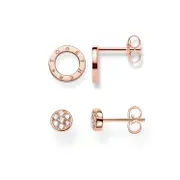 Buy Mother's Day Sparkling Circles Rose Gold Set by THOMAS SABO Australia online - THOMAS SABO Australia