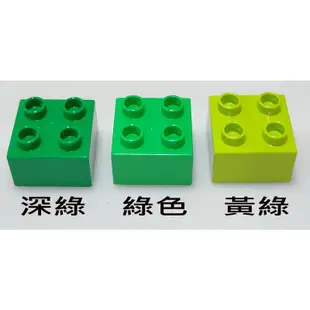 【得寶Duplo】綠色  4x8 底板 磚片 大顆粒 積木 [樂高玩家★正版LEGO]
