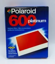 Polaroid 600 Platinum Instant Film Pack of 10 - New (old stock: expired