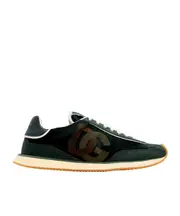 Dolce Gabbana Round Toe DG Cushion Sneakers 39,40.5,40 Black