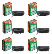 6 (SIX) DURO BICYCLE 700 x 18c/23c/25c TUBE 60MM STANDARD PRESTA/FRENCH VALVE.
