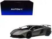 1/18 Lamborghini Aventador LP750-4 SV Grigio Titans Matt Grey Model Car by Au...