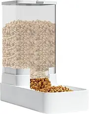 Automatic Feeder - Automatic Feeders for Cat | Gallon Capacity Leak-Proof Bowl Auto Waterer for Dog Puppy Kitten Indoor Outdoor Travel