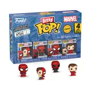 Spider-Man Peter Parker/Spider-Man Bitty 4 Pack Funko POP! Vinyl