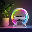 Multifunctional Atmosphere Lamp with Wireless Charger, Intelligent LED Table