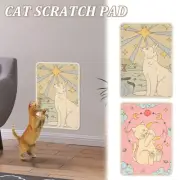 Cat Scratching Pad Vertical Cat Scratcher Mat With Cat Pattern Wear Proof grqzE