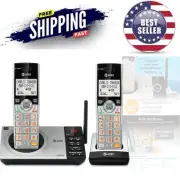 Smart Call Blocking 2-Handset DECT Cordless Phone with Digital Answering Machine