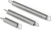 10pcs/lot 0.3mm 0.4mm 0.5mm Stainless Steel Tension Spring with O Hook Extension Spring Outer Diameter D= 4mm(30mm,4mm/0.5mm)