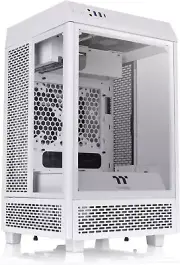 Tower 100 Snow Edition Tempered Glass Type-C (USB 3.1 Gen 2) Mini Tower Computer