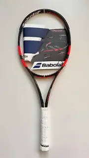 New Old Stock Babolat Pure Strike 100 First Gen Tennis Racquet - grip 4 3/8