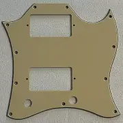 New Vintage Yellow Pickguard For US Gibson SG Standard Style Guitar Pickguard