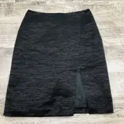 NWT Etro Dressy Black Sz 42 Skirt -US Sz 6-Side Slit Pencil Skirt ALine A8