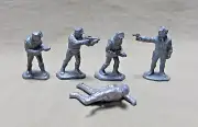 HOTH COMMANDER & TROOPER Unpainted Prototype Figures Star Wars Micro Collection