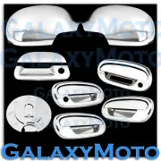 97-03 Ford F150 Chrome Mirror+4 Door Handle+Keypad+w/PSG KH+Tailgate+GAS Cover
