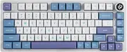 EPOMAKER x LEOBOG Hi75 Aluminum Alloy Wired Mechanical Keyboard, Programmable Gasket-Mounted Gaming Keyboard with Mode-Switching Knob, Hot Swappable, NKRO, RGB (White Purple, Nimbus V3 Switch)