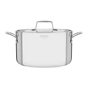 Tramontina Grano Triply Clad Stainless Steel Deep Casserole 24cm 5.8L